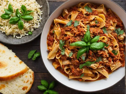 This easy slow cooker recipe for Chicken Ragu takes only 10 minutes to prep, then slow cooks all day for a delicious dinner!,bolognese,bolognese sauce,pasta pomodoro,pappardelle,tagliatelle,arrabbiata