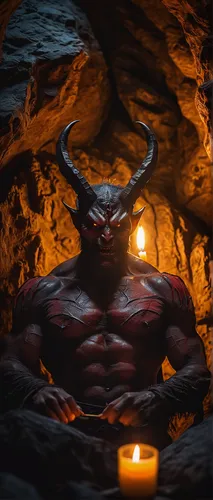 devil,minotaur,krampus,cave church,satan,devil wall,nördlinger ries,hellboy,horned,fire devil,diablo,cave tour,devilwood,salt lamp,splitting maul,lava cave,devil's tongue,pagan,cauldron,twitch icon