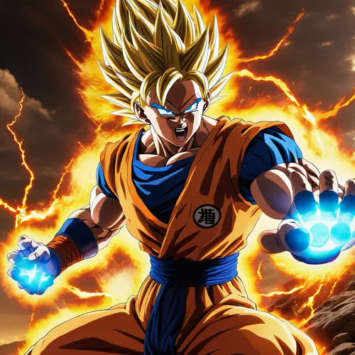 cleanup,goku,vegeta,son goku,dragon ball z,dragon ball,kame sennin,toori,takikomi gohan,trunks,dragonball,aaa,power icon,defense,stone background,fire background,electro,shallot,wall,super cell,Conceptual Art,Daily,Daily 04