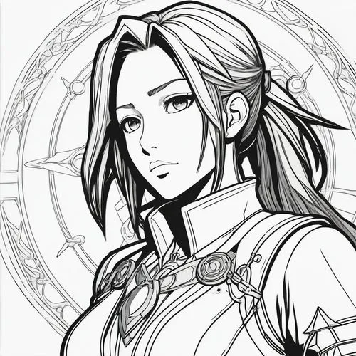 kuchel,diaochan,xufeng,qingyi,lineart,haixia,Illustration,Black and White,Black and White 08