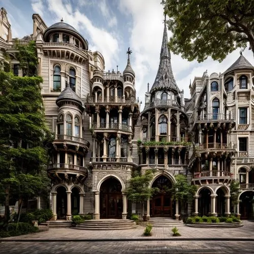 beautiful buildings,north american fraternity and sorority housing,casa fuster hotel,gothic architecture,bucharest,castelul peles,brownstone,victorian,georgetown,porto alegre,fairy tale castle,archite