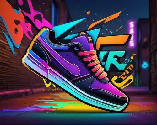 shoes icon,artistic roller skating,80's design,vector graphic,dancing shoe,vector art,neon arrows,vector illustration,skate shoe,shoe,neon candies,80s,vector design,grafitty,effect pop art,sneakers,dancing shoes,neon ghosts,walking shoe,sneaker,Illustration,Vector,Vector 14