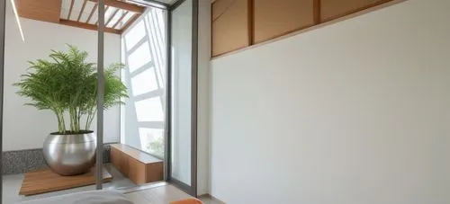 japanese-style room,hallway space,bamboo curtain,hinged doors,doorframe,plantation shutters,window frames,contemporary decor,entryways,anastassiades,architrave,oticon,bamboo frame,room door,search int