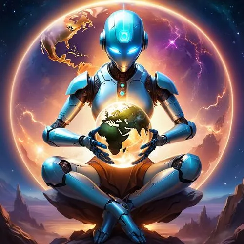 zenyatta,vamana,mahasaya,meditator,surya namaste,meditrust,Illustration,Realistic Fantasy,Realistic Fantasy 01