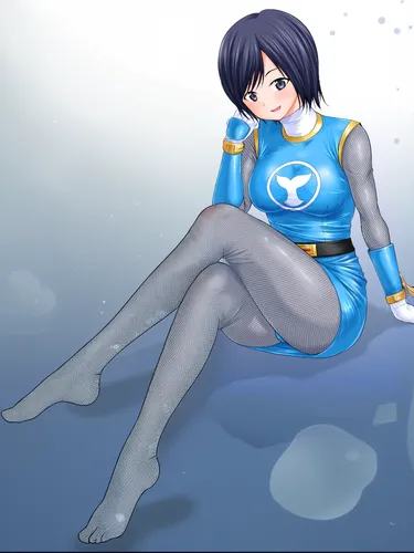 himuto,winterblueher,sapphire,kayano,aqua studio,aquanaut,water rose,female swimmer,piko,wetsuit,super heroine,aqua,underwater background,browser,azure,yuzu,under sea,wonder,divemaster,fuki