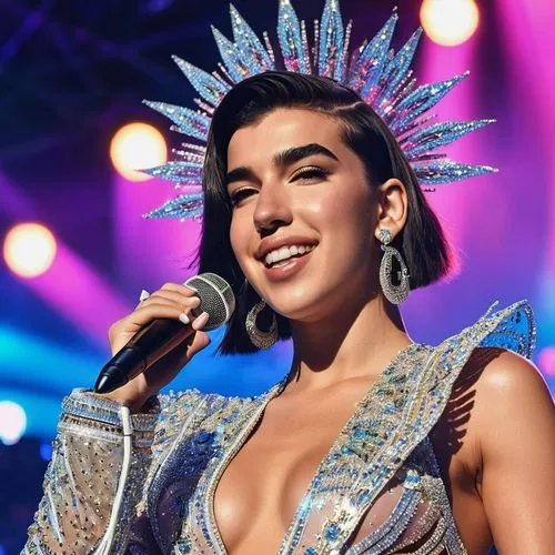 dua lipa,miss universe,paloma,lira,goura victoria,miss vietnam,tiara,adelita,azerbaijan azn,queen,queen crown,miss circassian,hallia venezia,brazil carnival,brasileira,queen of the night,paloma perdiz,llaima,queen cage,lacerta,Photography,General,Realistic