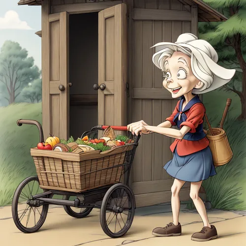 farmstand,flower cart,delivery service,wooden wagon,straw cart,hand cart,wooden cart,fruit picking,greengrocer,appleworks,pushcart,village shop,cart of apples,apple picking,homegrocer,apple harvest,grocery basket,picnic basket,newsboy,dolly cart