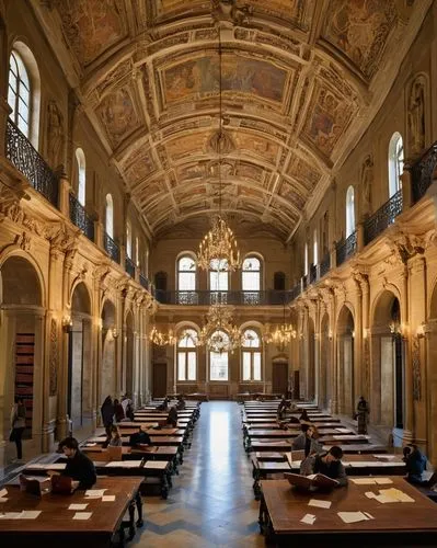 sorbonne,unidroit,boston public library,reading room,collegiata,uffizi,lecture hall,universita,accademia,lecture room,bocconi,bibliotheca,musei vaticani,palazzo barberini,collegium,old library,celsus library,library,bibliographical,universitaire,Illustration,Retro,Retro 04