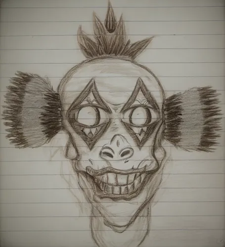 horror clown,creepy clown,scary clown,skull mask,clown,rodeo clown,skull drawing,sugar skull,calavera,wooden mask,mask,anonymous mask,scull,hanging mask,endoskeleton,venetian mask,po-faced,calaverita 