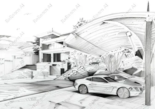 Human figures in the drawing ,3d rendering,illustration of a car,automotive design,street plan,houses clipart,formwork,parking system,background vector,folding roof,filling station,concept art,landsca