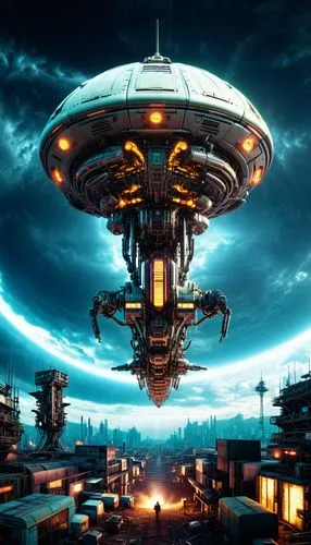 arcology,jablonsky,technosphere,alien ship,deltha,cardassia,Conceptual Art,Sci-Fi,Sci-Fi 09