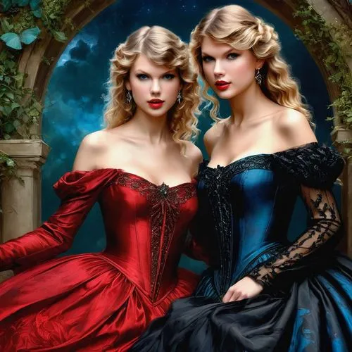 princesses,red and blue,beauty icons,red gown,fairytales,red blue wallpaper,wax figures,red banner,fairy tale icons,swifts,tayberry,fairy tales,beautiful photo girls,banner,pretty women,sustainability icons,red roses,music fantasy,albums,gothic portrait,Conceptual Art,Fantasy,Fantasy 05