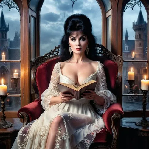 elvira,gothic portrait,netrebko,dolcenera,vampirella,sirenia,Photography,General,Commercial