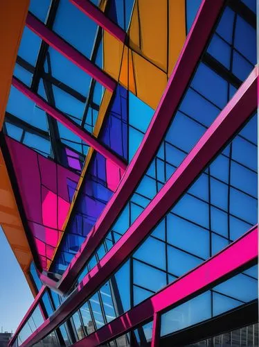 colorful facade,colorful glass,berlin brandenburg airport,glass facades,glass facade,technicolour,etfe,autostadt wolfsburg,technopolis,architekten,glass building,multi storey car park,skolkovo,vnukovo,aros,darmstadtium,skyways,atrium,europort,saturated colors,Conceptual Art,Sci-Fi,Sci-Fi 05