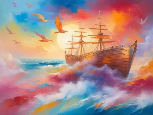 Painting Abstract Body Art Oil Painting
,sea sailing ship,sailing ship,pirate ship,sail ship,sea fantasy,fireships,sailing ships,world digital painting,tallship,galleon,watercolor background,fireship,