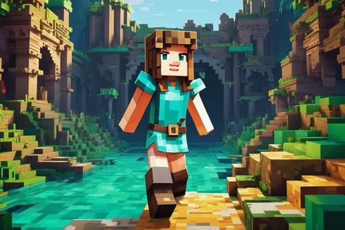 ravine,minecraft,miner,render,wander,adventurer,3d render,cinema 4d,brick background,stone background,cyan,4k wallpaper,explorer,tileable,harau,3d rendered,cobblestone,elphi,wood background,farmer in the woods,Unique,Pixel,Pixel 03