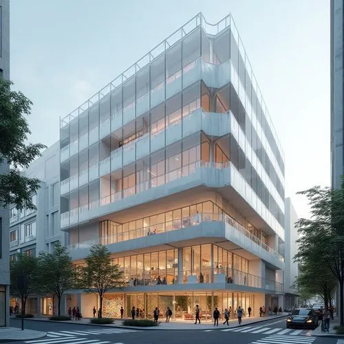 bankverein,glass facade,julliard,gronkjaer,architekten,mvrdv,tishman,arkitekter,hertie,bouygues,nationalbanken,proskauer,multistoreyed,reclad,gensler,europan,architektur,andaz,newbuilding,landquart,Photography,General,Realistic