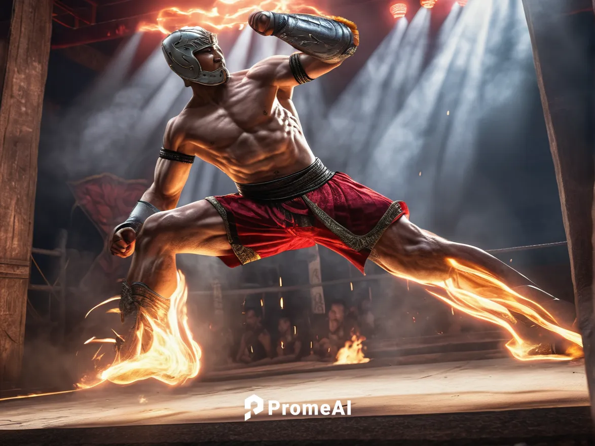 Muai thai fifgter mortal combat style,lethwei,firedancer,shaolin kung fu,kickboxer,fire dancer,muay thai,dancing flames,fire dance,siam fighter,fire artist,wushu,sanshou,martial arts,sparta,red lanter