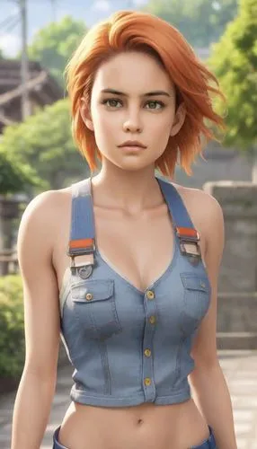 girl in overalls,jdo,brigette,sakazaki,clementine,overalls