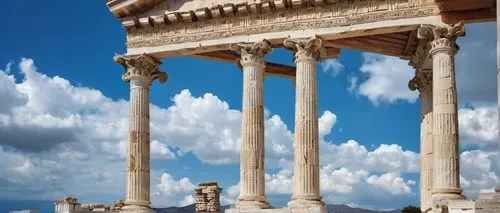 dougga,ephesus,greek temple,hierapolis,roman columns,jerash,baalbek,laodicea,doric columns,erechtheion,leptis,temple of hercules,baalbeck,celsus library,columns,temple of diana,roman temple,kourion,colonnaded,palmyra,Photography,Documentary Photography,Documentary Photography 32