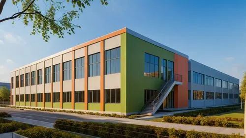 school design,technopark,biotechnology research institute,new building,phototherapeutics,prefabricated buildings,technion,industrial building,etec,modern building,infotech,company building,office buil