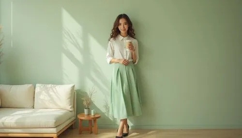 giaimo,culottes,light green,hemline,tahiliani,hemlines,girl in a long dress,a floor-length dress,madewell,kurung,tonghe,long dress,women clothes,awada,women's clothing,sage green,womenswear,menswear for women,jasmine blue,redress,Photography,General,Realistic