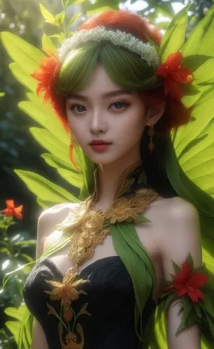 saria,faerie,faery,elven flower,dryad,fairie,Photography,General,Realistic