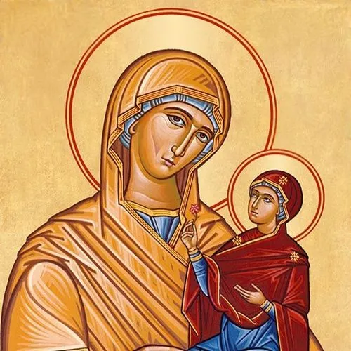 theotokis,theotokos,mother of perpetual help,the prophet mary,jesus in the arms of mary,holy family