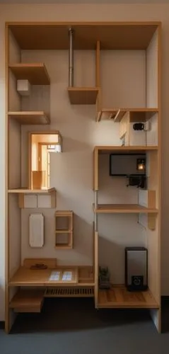 original,bookshelf,shelves,an apartment,modern office,shelving,bookcase,bookshelves,apartment,modern room,computer desk,shared apartment,computer room,storage cabinet,wooden shelf,working space,3d ren