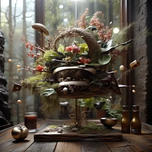 japanese lamp,bonsai tree,ikebana,tea zen,tea service,teahouse,fairy house,tea ceremony,vintage lantern,wood and flowers,incense with stand,teacup arrangement,japanese lantern,japanese-style room,tabletop photography,flower tea,maple bonsai,bonsai,blooming tea,ryokan