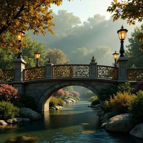 scenic bridge,dragon bridge,stone bridge,angel bridge,wooden bridge,hangman's bridge,love bridge,pont,viola bridge,bridge arch,rivendell,river landscape,autumn morning,bridge,autumn scenery,adventure bridge,gapstow bridge,oxenbridge,autumn park,beautiful landscape