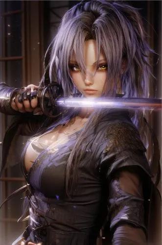 swordswoman,katana,female warrior,monsoon banner,fuki,swordsman,gara,lechona,ren,cg artwork,balalaika,artemisia,kenjutsu,male character,warrior woman,game character,blade,sward,beautiful girls with katana,moulder