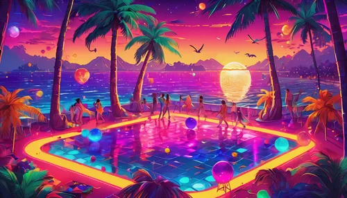 lagoon,diamond lagoon,tropical island,paradisus,tropics,bahamonde,ocean paradise,delight island,summer background,tropicale,dream beach,tropical house,beautiful wallpaper,tropicana,kanaloa,underwater oasis,paraiso,tropical beach,pool bar,oasis,Illustration,Realistic Fantasy,Realistic Fantasy 38