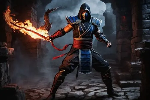 dodge warlock,massively multiplayer online role-playing game,fire master,prejmer,flickering flame,aesulapian staff,firedancer,dark elf,fire background,burning torch,blacksmith,dane axe,igniter,collectible card game,hooded man,quarterstaff,templar,assassin,magus,fire artist,Conceptual Art,Fantasy,Fantasy 27