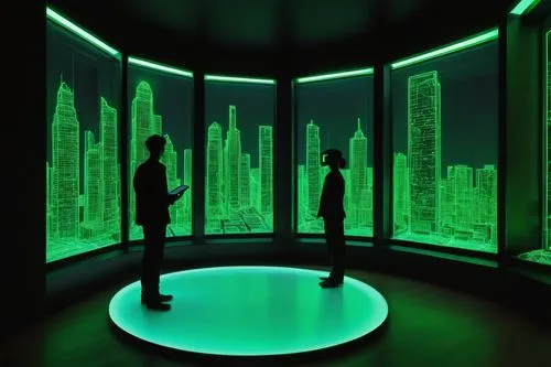 holodeck,cybercity,oscorp,futuristic art museum,cybertown,computer room,arrow set,lexcorp,cyberview,neon human resources,cyberport,electroluminescent,a museum exhibit,oleds,megacorporation,batcave,cybertrader,citycell,matrix,cybersquatters,Illustration,Abstract Fantasy,Abstract Fantasy 20