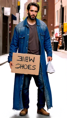 hobo,homeless man,zizek,chlebowski,shoeshiner,jemaine,sales man,panhandler,stavros,rlm,birks,panhandling,carton man,shoeshine boy,newsboy,plissken,vendor,homeless,slavoj,birkenstocks,Conceptual Art,Oil color,Oil Color 03