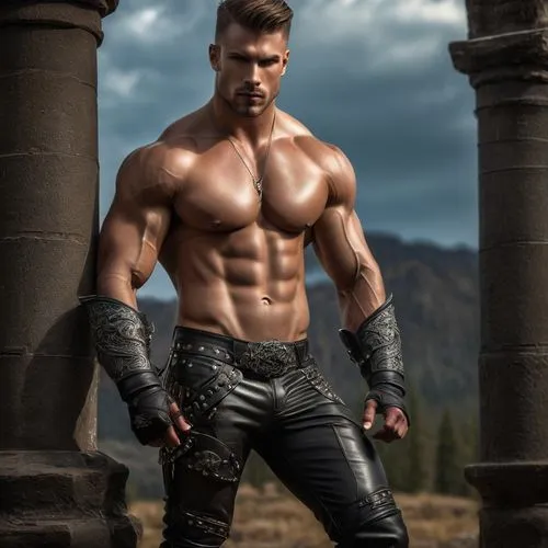 leathery,leatherman,wightman,folsom,musclebound,leather texture,leather,leather boots,urijah,gladiator,kyrill,herculean,fantasy warrior,barbarian,dawid,kurgan,god of thunder,kellan,goncharov,hodierna,Photography,General,Fantasy