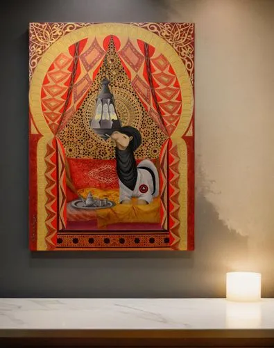 japanese lamp,asian lamp,indian art,bedside lamp,oriental lantern,interior decor,retro lamp,airbnb icon,ganapati,interior decoration,islamic lamps,modern decor,bohemian art,ganpati,wall lamp,indigenous painting,khokhloma painting,lord ganesha,art deco woman,wall decor