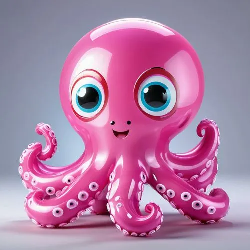 pink octopus,octopus vector graphic,fun octopus,octopus,cephalopod,cephalopods,octopus tentacles,squid,3d model,calamari,kraken,squid game card,squid game,silver octopus,tentacles,cuthulu,spore,tentacle,squids,3d figure,Unique,3D,3D Character