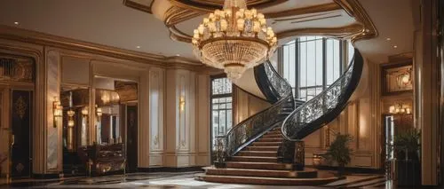 winding staircase,staircase,claridges,outside staircase,spiral staircase,circular staircase,foyer,grand hotel europe,corinthia,ritzau,entrance hall,lanesborough,luxury hotel,baccarat,art deco,casa fuster hotel,venice italy gritti palace,escalera,enfilade,claridge,Conceptual Art,Fantasy,Fantasy 03