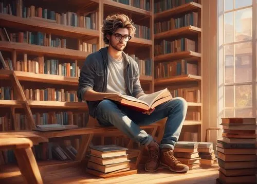 bookworm,bibliophile,librarian,bookish,heatherley,sci fiction illustration,bookman,scholar,study,reading,coffee and books,book wallpaper,books,reading glasses,bookworms,bookseller,bibliophiles,bookcase,author,scholarly,Art,Artistic Painting,Artistic Painting 29