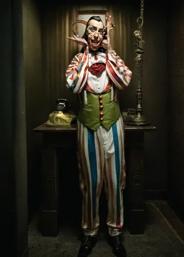 pagliacci,arlecchino,creepy clown,horror clown,svankmajer,scary clown,gacy,klowns,a wax dummy,harlequin,parajanov,misterio,pierrot,jongleur,wason,it,clown,blasetti,waxwork,anabelle