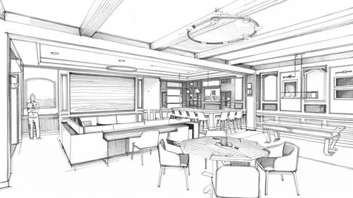 study room,kitchen design,dining room,3d rendering,reading room,breakfast room,school design,office line art,kitchen interior,core renovation,chefs kitchen,board room,conference room,cabinetry,renovation,the coffee shop,working space,house drawing,modern kitchen interior,big kitchen,Design Sketch,Design Sketch,Hand-drawn Line Art