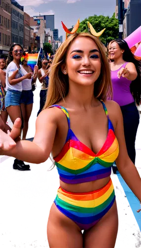 pride parade,pridefest,europride,worldpride,rainbow background,csd,venezolana,jojo,gay pride,pot of gold background,lgbtq,latavia,ally,caribana,aja,colombiana,gaynair,trl,akuapem,brazil carnival,Illustration,Japanese style,Japanese Style 11