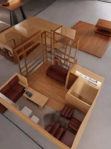 bunkbeds,bunks,3d rendering,sketchup,habitaciones,desks