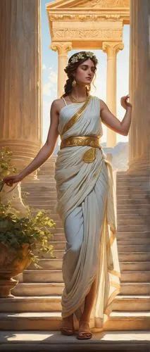 artemis temple,mithridatic,thyatira,maenad,mythologically,mithridates,grecian,peplos,andromache,kshetra,athene,medea,arundhati,draupadi,gandhari,greek mythology,greek myth,hellenistic,ephesus,delphi,Art,Classical Oil Painting,Classical Oil Painting 12