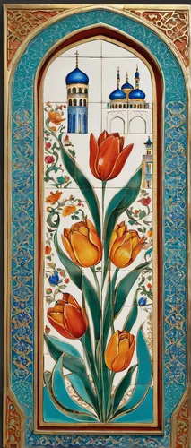 khokhloma painting,khamsa,floral ornament,rangoli,floral rangoli,novruz,spanish tile,marrakech,iranian nowruz,ceramic tile,tehran,zoroastrian novruz,jerusalem,hala sultan tekke,wall painting,turkestan tulip,persian norooz,ottoman,floral decorations,iranian architecture,Illustration,Realistic Fantasy,Realistic Fantasy 43