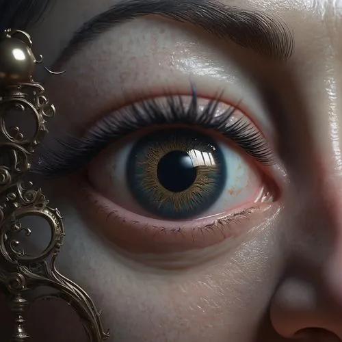 Grands yeux globuleux, grandes dents pointues, oreilles poilues, bave, ,women's eyes,pupils,eyeball,eye ball,pupil,eye,the blue eye,gold eyes,eyes,render,the eyes of god,3d render,golden eyes,3d rende