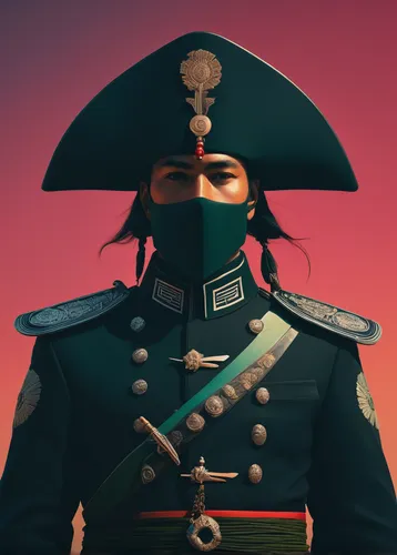 admiral von tromp,conquistador,pirate,napoleon bonaparte,naval officer,admiral,military officer,the emperor's mustache,pirate treasure,jolly roger,napoleon,samurai,pirates,pirate flag,monkey soldier,grenadier,colonel,nautical banner,marine,napoleon i,Conceptual Art,Sci-Fi,Sci-Fi 11