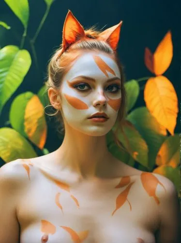 bodypainting,body painting,bodypaint,fauns,firestar,tigra,fae,firecat,danaus,faerie,feline look,dryad,faun,fireheart,macavity,diwata,naiad,tiger lily,painted lady,leafstar,Photography,Documentary Photography,Documentary Photography 06